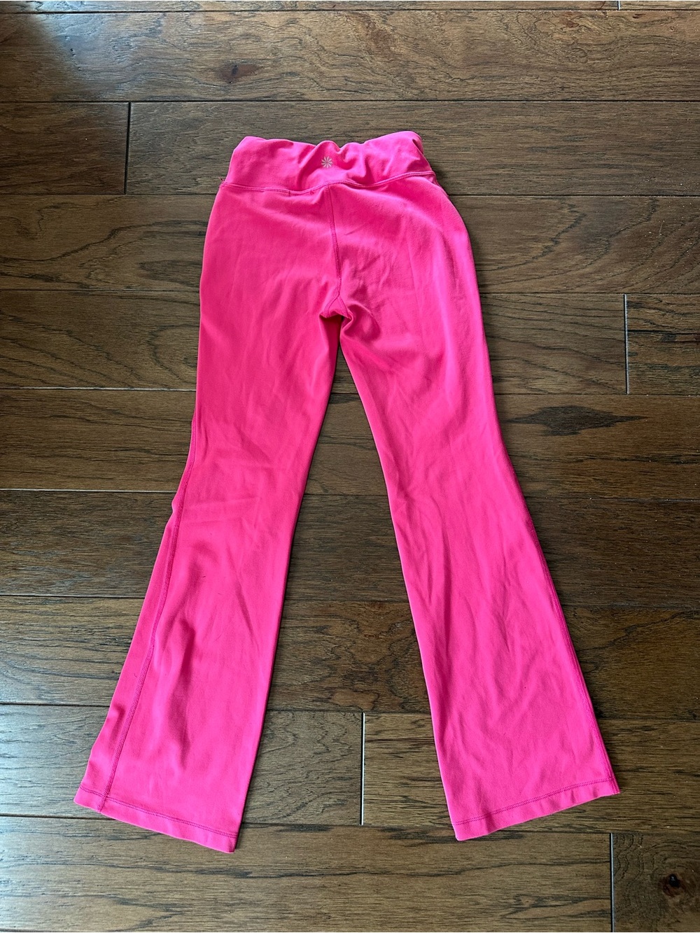 Athleta Girl Girls' Hot Pink Flared High Waist Active Pants Size 8-10